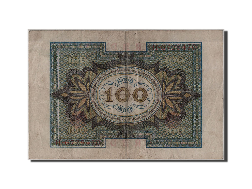Banconote, Germania, 100 Mark, 1920, 1920-11-01, MB+