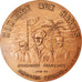 France, Medal, Hommage aux Harkis, Solidarité Française, 1986, Reynaud