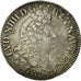 Monnaie, France, Louis XIV, 1/2 Écu aux 8 L, 1/2 Ecu, 1691, Lille, TTB+