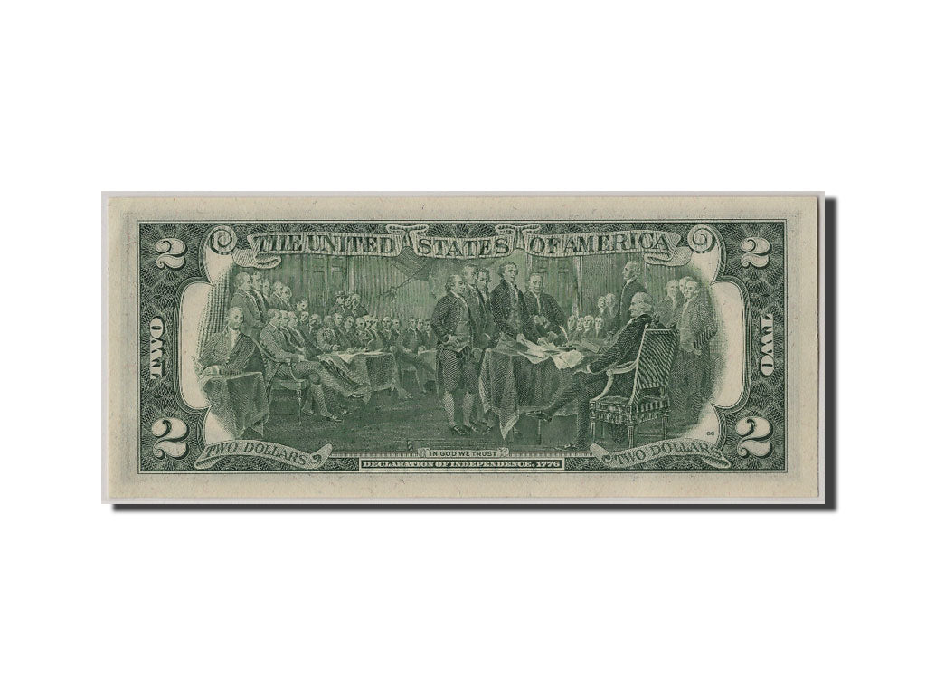 Billete, Two Dollars, 1976, Estados Unidos, UNC