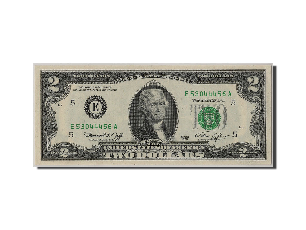Banknote, United States, Two Dollars, 1976, UNC(65-70)