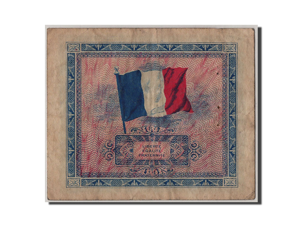France, 10 Francs, 1944 Flag/France, 1944, KM #116a, VF(30-35), 66368124,...