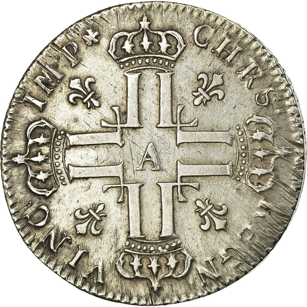 Moneda, Francia, Louis XV, Petit Louis d'argent (3 livres), 1/3 Ecu, 1720