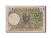 Banconote, Africa equatoriale francese, 5 Francs, BB