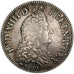 FRANCE, Écu aux 8 L, ECU, 1691, Lyon, KM #275.3, AU(50-53), Silver, Gadoury ...