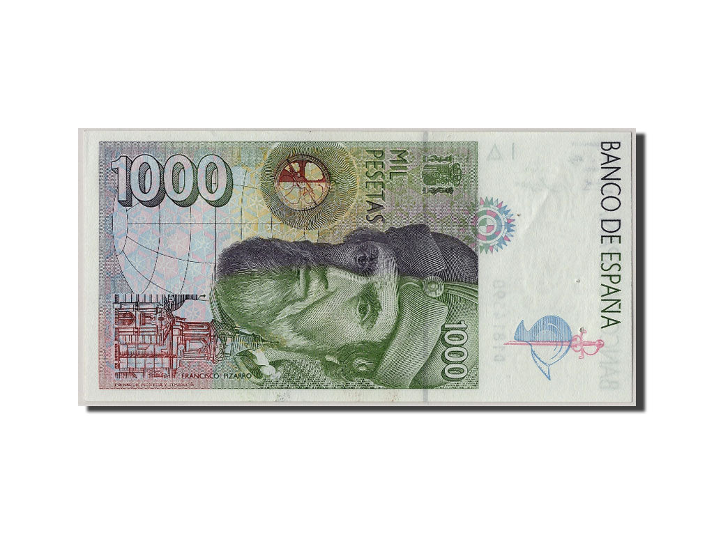 Spain, 1000 Pesetas, 1992, KM #163, 1992-10-12, UNC(60-62), D1814590