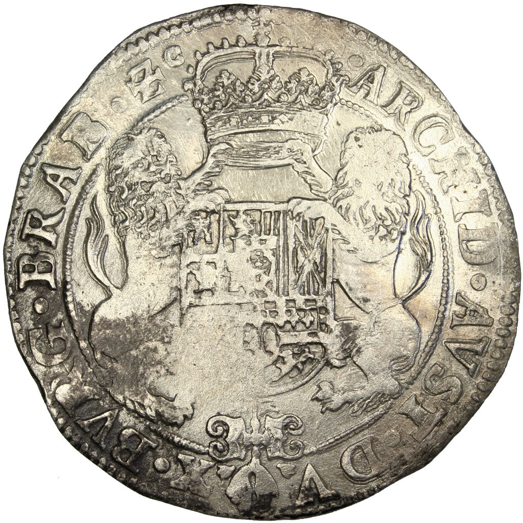 Belgium, Ducaton, 1668, Anvers, VF(30-35), Silver, 31.81
