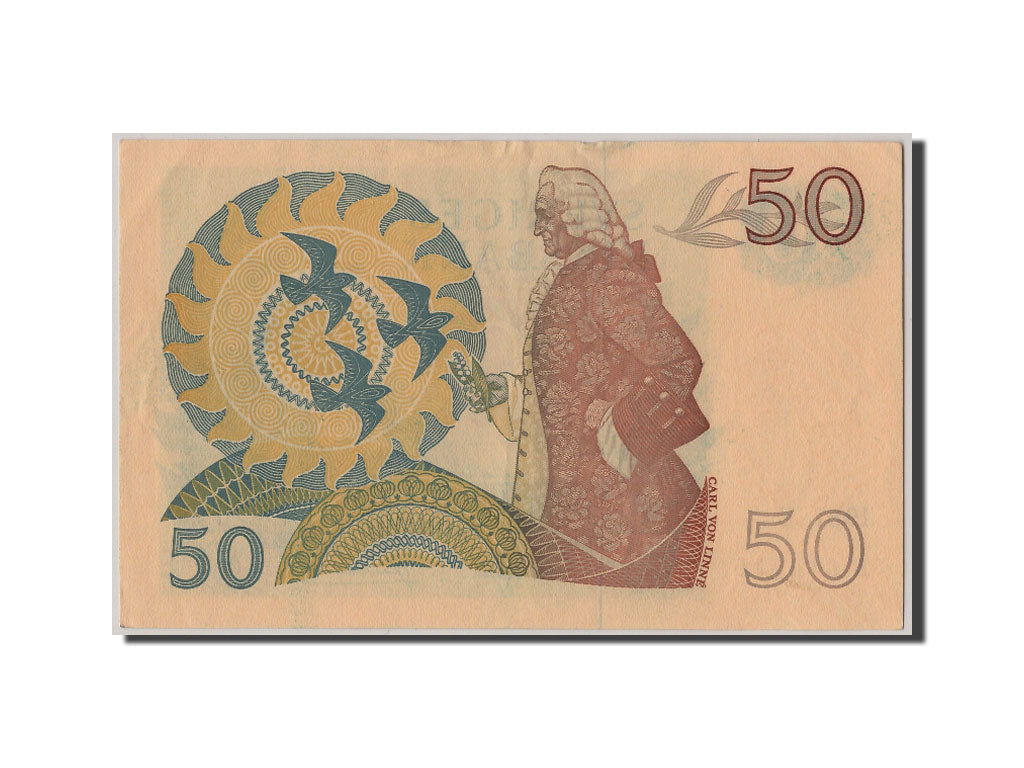 Sweden, 50 Kronor, 1981, KM #53c, AU(55-58), B814716