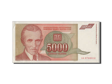 Yugoslavia, 5000 Dinara, 1993, KM #128, UNC(60-62), AA9768012