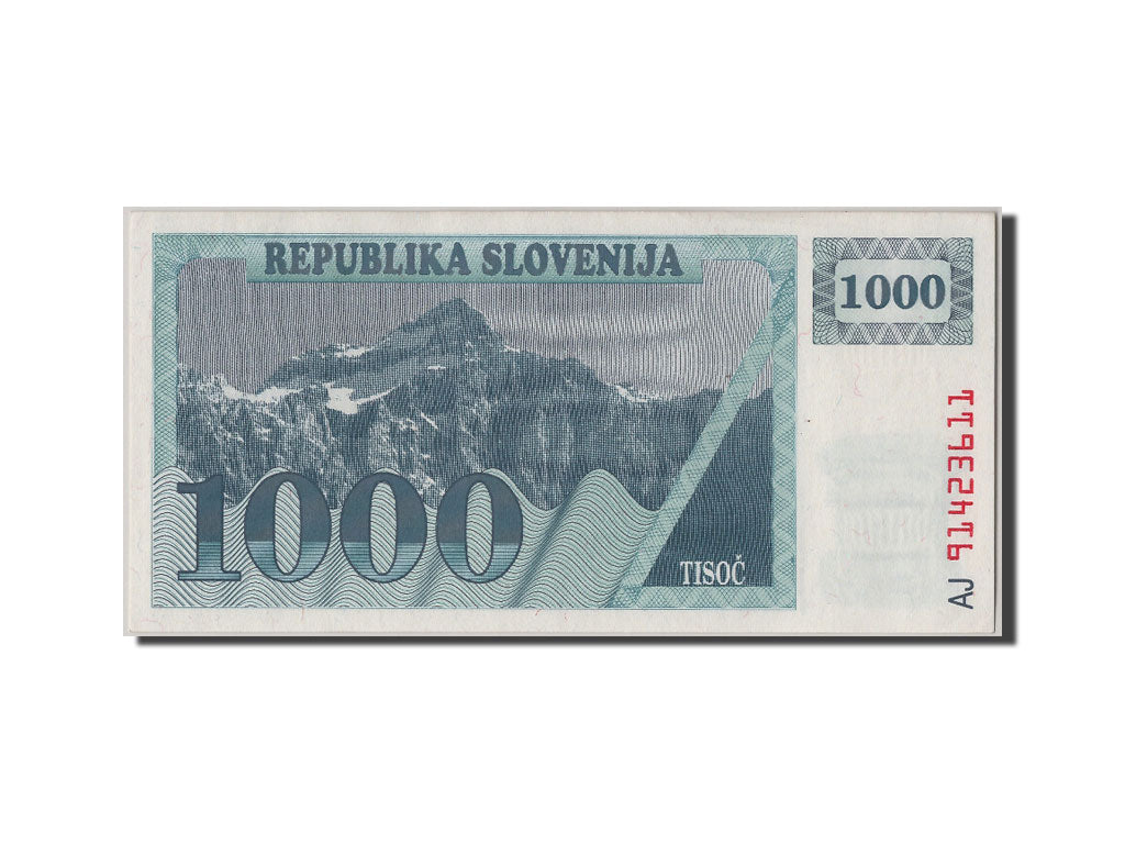 Slovenia, 1000 (Tolarjev), 1991, KM #9a, UNC(63), AJ91423611