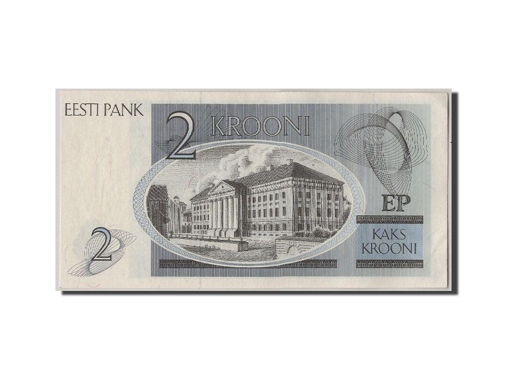 Geldschein, Estonia, 2 Krooni, 1992, UNZ-