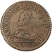 FRENCH STATES, 2 Liard, 1609, Charleville, KM #12.1, VF(20-25), Copper, C2G...