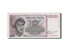 Banknote, Yugoslavia, 500,000,000 Dinara, 1993, UNC(65-70)