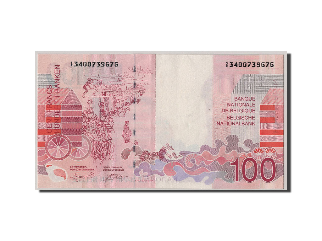 Belgium, 100 Francs, KM #147, UNC(63), 13400739676