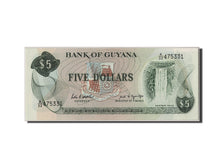 Guyana, 5 Dollars, KM #22e, UNC(65-70), A/32 475331