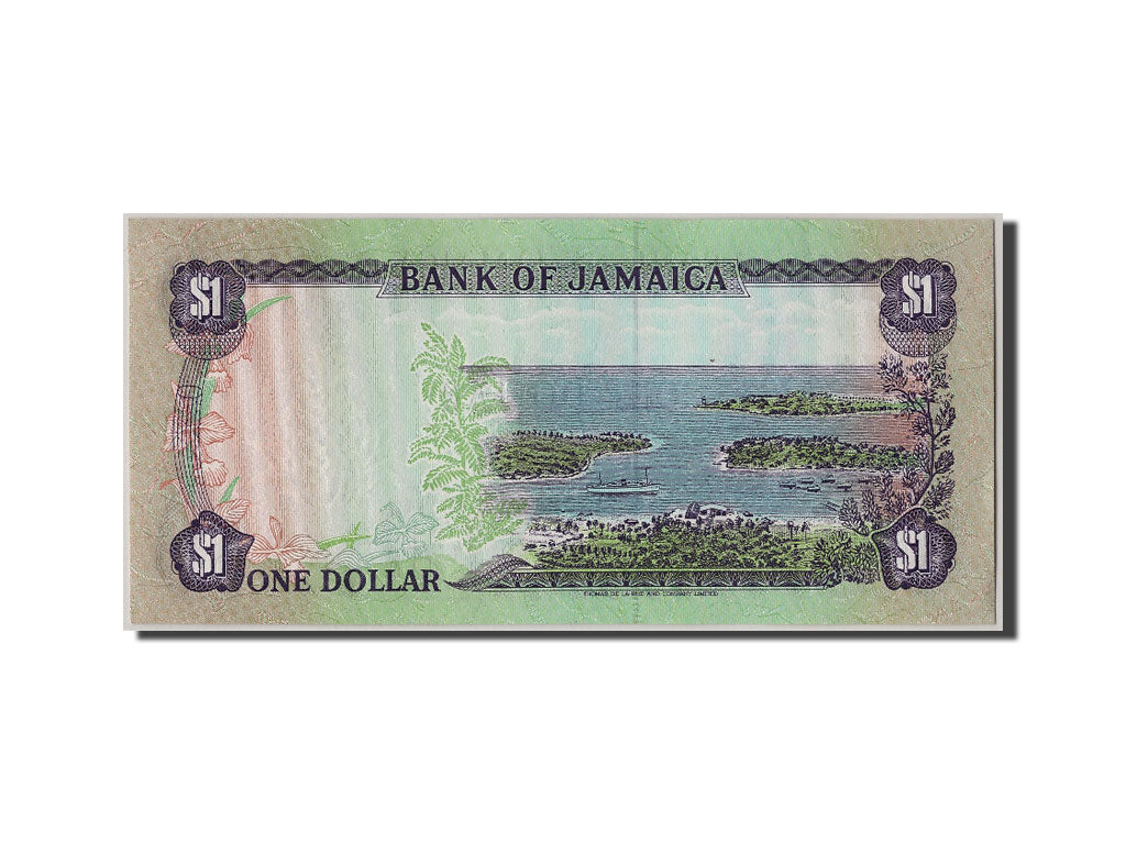 Jamaica, 1 Dollar, 1990, KM #68Ad, 1990-01-01, UNC(65-70), DR128180