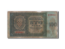 Billet, Croatie, 100 Kuna, 1941, 1941-05-26, B