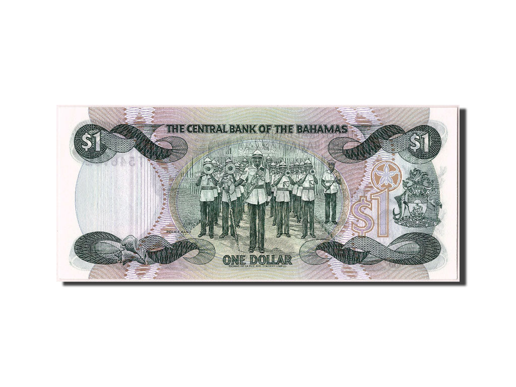Bahamas, 1 Dollar, KM #43a, UNC(65-70), T546732