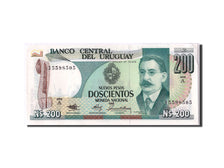 Geldschein, Uruguay, 200 Nuevos Pesos, 1986, VZ+