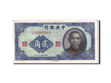 Banknote, China, 2 Chiao = 20 Cents, 1940, UNC(65-70)
