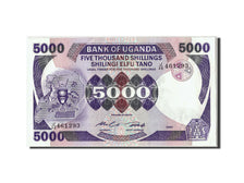 Uganda, 5000 Shillings, 1986, KM #24b, UNC(63), J/48 461293