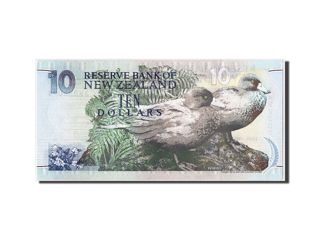 New Zealand, 10 Dollars, KM #178b, UNC(65-70), AW223074