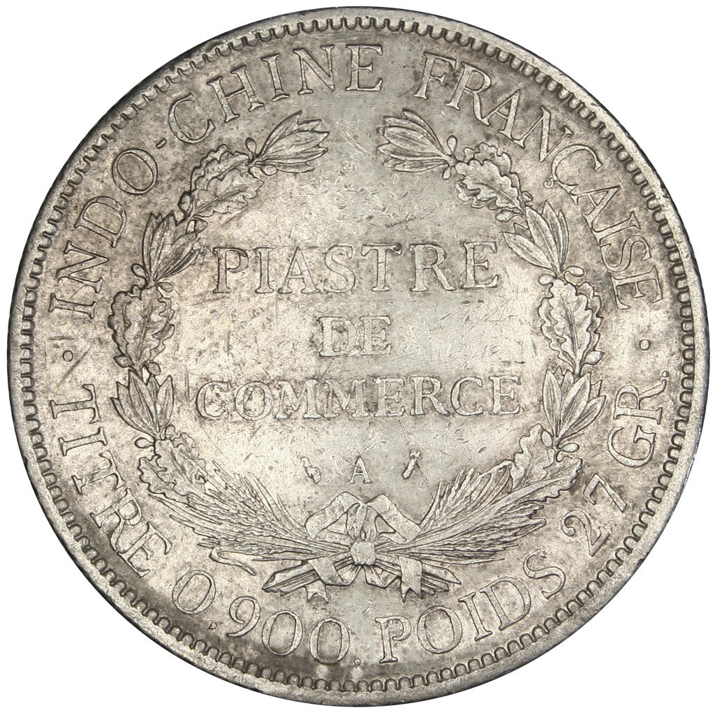 Indochine, 1 Piastre, 1896 A
