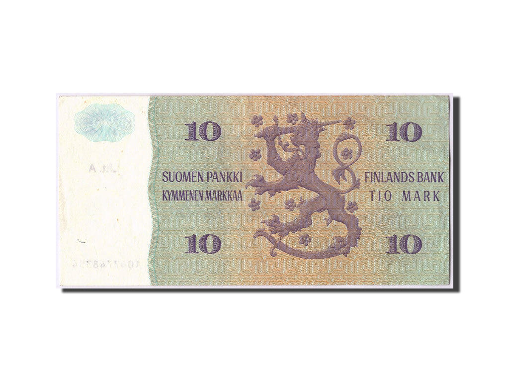Finland, 10 Markkaa, 1980, KM #112a, AU(55-58), 1047748354