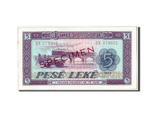 Albania, 5 Lekë, 1976, KM #42s2, UNC(63), SX 079001