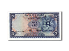 Uganda, 5 Shillings, KM #1a, UNC(65-70), A/28 505151