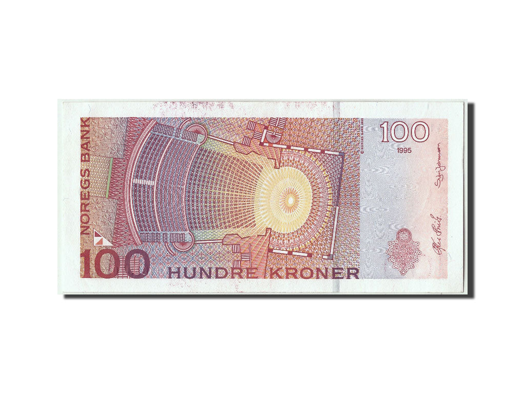 Norway, 100 Kroner, 1995, KM #47a, UNC(63), 4101838702