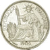 Moneda, Indochina francesa, Piastre, 1904, Paris, MBC+, Plata, Lecompte:287