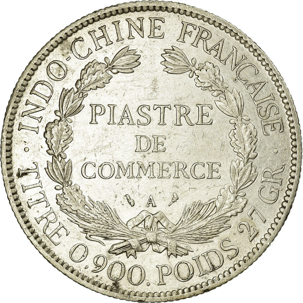 Monnaie, Indochine Française, Piastre, 1904, Paris, TTB+, Argent, Lecompte:287