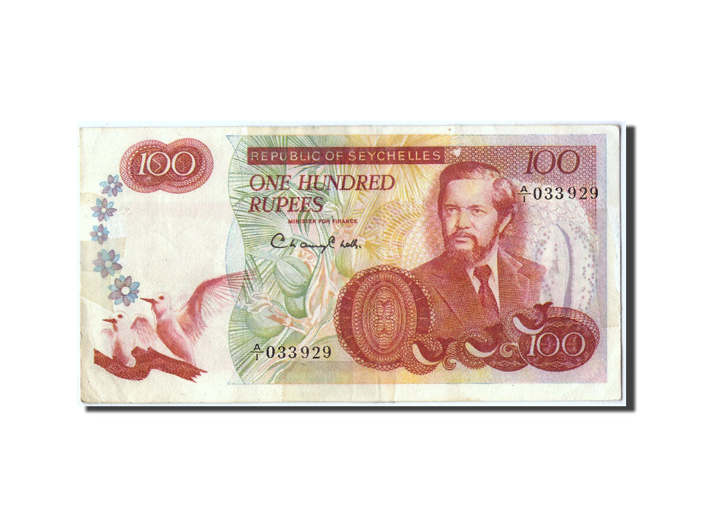 Seychelles, 100 Rupees, KM #22a, EF(40-45), A/I 033929