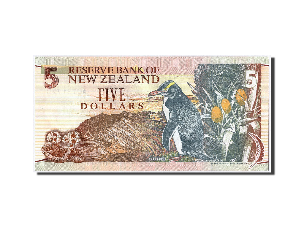 New Zealand, 5 Dollars, KM #177a, UNC(63), AC731720