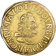 Moneda, ESTADOS FRANCESES, CHATEAU-RENAUD, Florin D'or, MBC+, Oro, KM:19