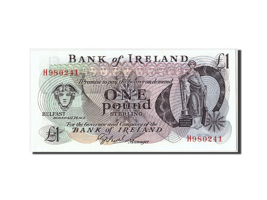 Biljet, Ierland, 10 Pounds, NIEUW
