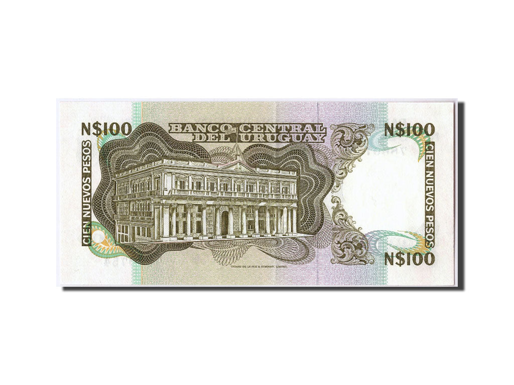 Uruguay, 100 Nuevos Pesos, KM #62c, AU(55-58), 7860754