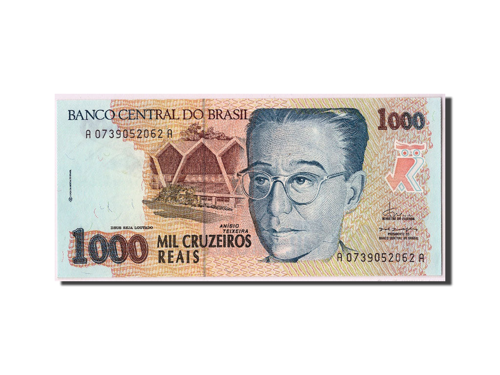 Brasile, 1000 Cruzeiros Reais, FDS