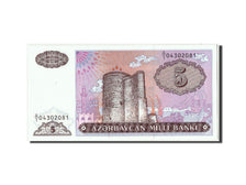 Azerbaijan, 5 Manat, KM #15, UNC(65-70), A/1 04302081
