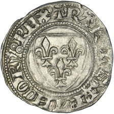Charles VI, Blanc dit "Guénar", Toulouse, rarissime!