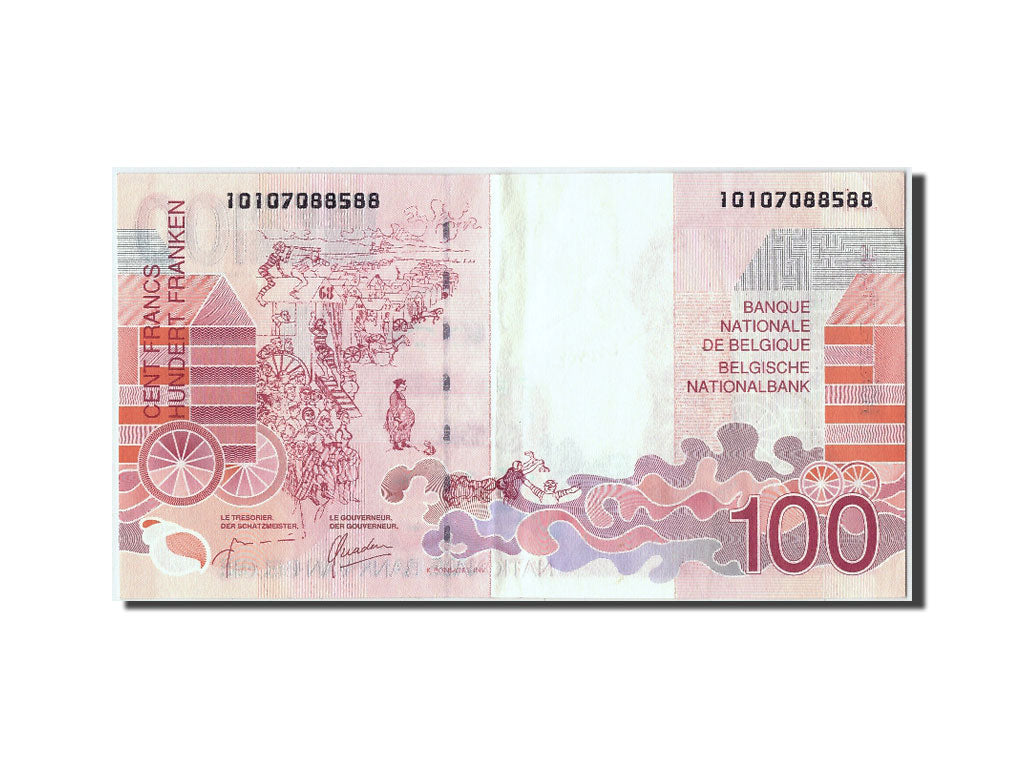 Belgium, 100 Francs, KM #147, AU(50-53), 10107088588