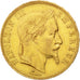 FRANCE, Napoléon III, 50 Francs, 1865, Paris, KM #804.1, AU(55-58), Gold, Gadour