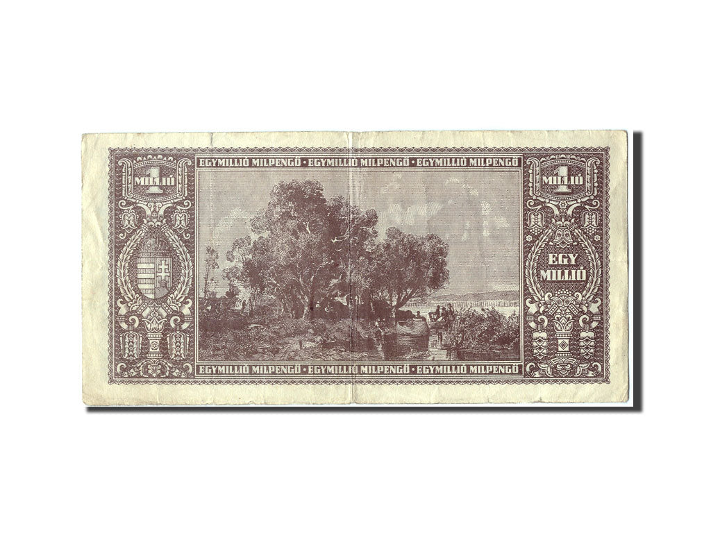 Banknote, Hungary, 1 Million Milpengö, 1946, VF(20-25)