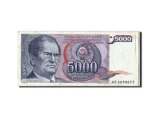 Yugoslavia, 5000 Dinara, 1985, KM #93a, 1985-05-01, VF(30-35), CD 6658677