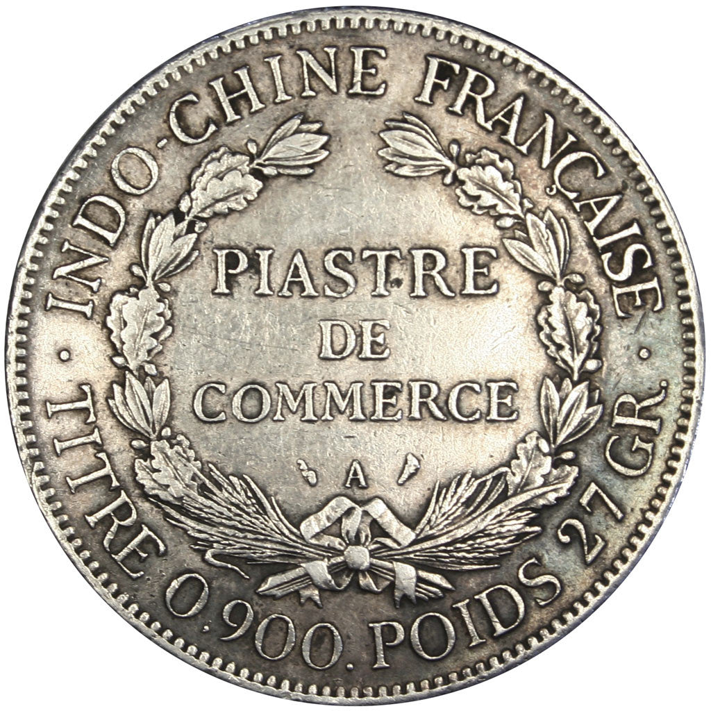 Indochine, 1 Piastre, 1924 A