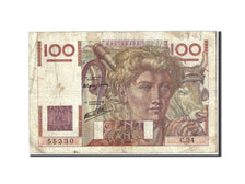 Banknote, France, 100 Francs, 100 F 1945-1954 ''Jeune Paysan'', 1946
