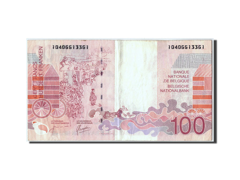 Banknote, Belgium, 100 Francs, EF(40-45)