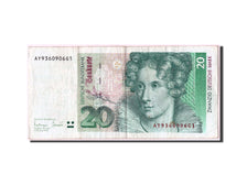 Banknote, GERMANY - FEDERAL REPUBLIC, 20 Deutsche Mark, 1993, 1993-10-01