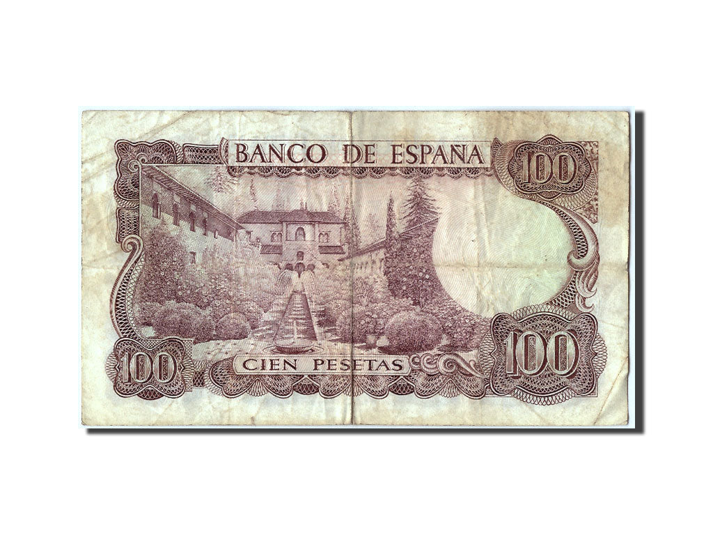 Banknote, Spain, 100 Pesetas, 1970, 1970-11-17, F(12-15)